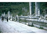 Ephesus - Marble Road - Celsus Library in background